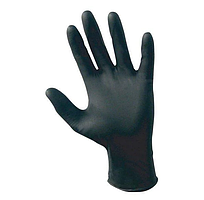 Перчатки нитриловые неопудренные ABENA Classic (черные) 100 шт