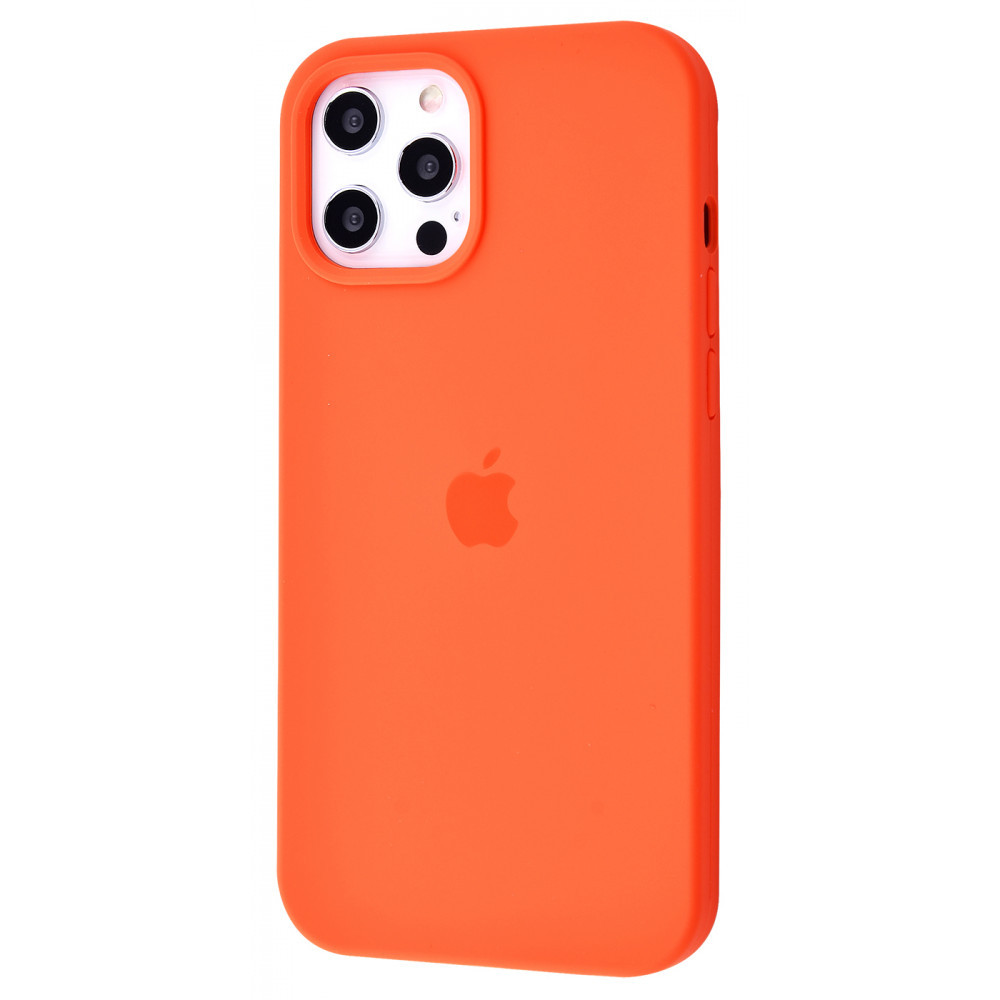 

Silicone Case Full Cover iPhone 12 Pro Max orange