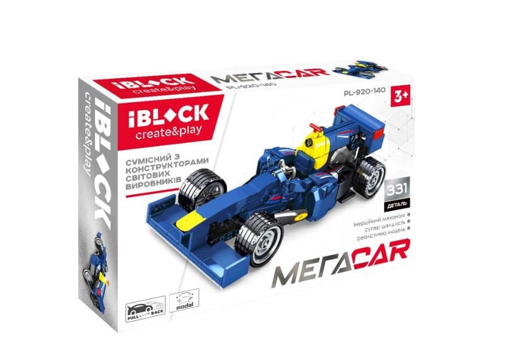 

Конструктор IBlock МЕГАCAR 331 элемент (PL-920-140)