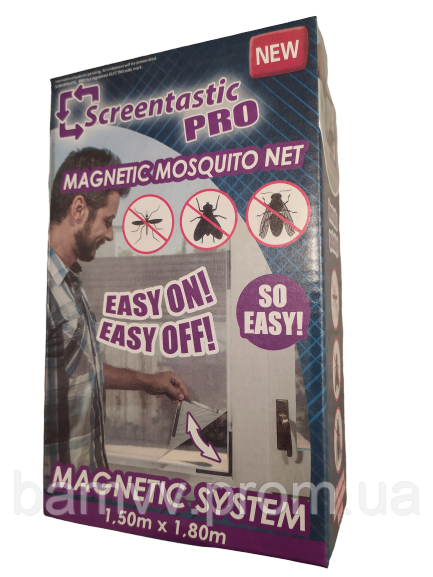 

Москитная сетка для окна Magnetic Mosquito Net