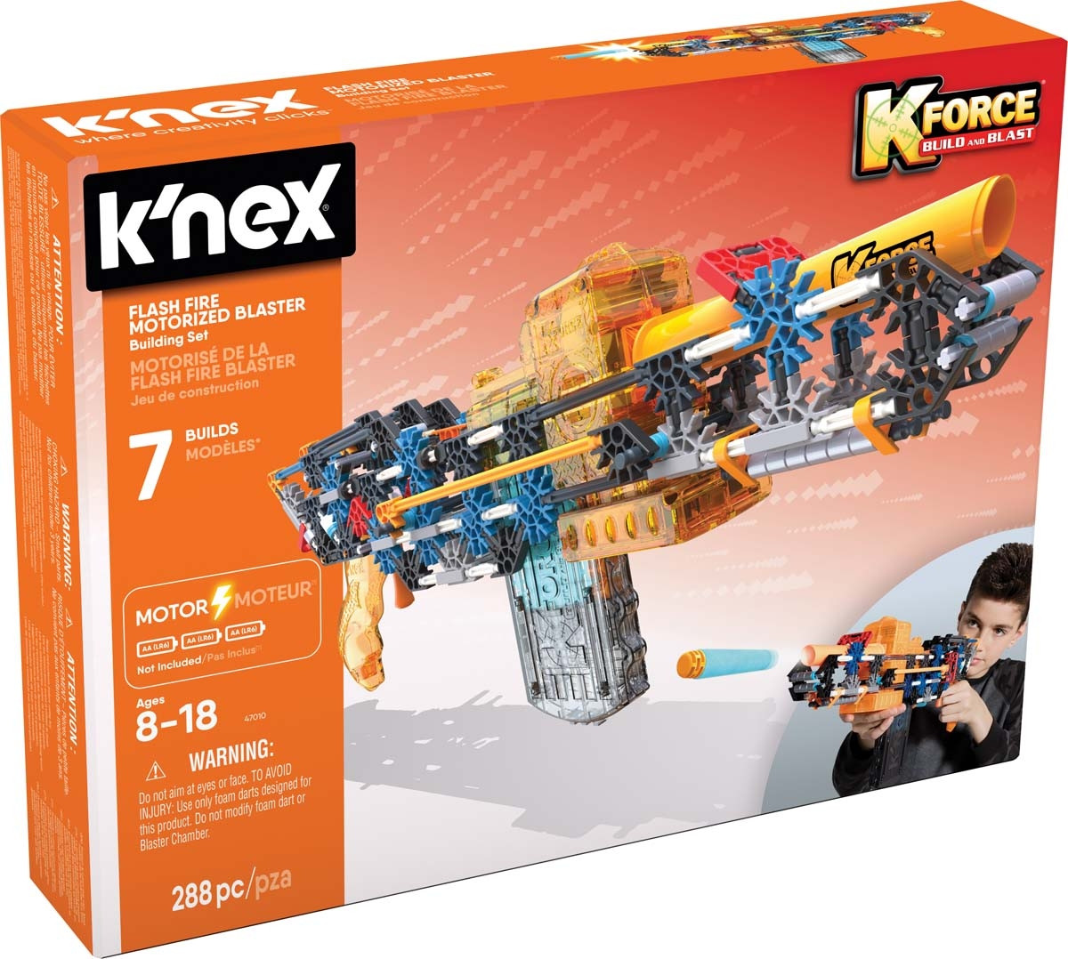 

Набор для конструирования K'Nex Быстрый огонь (47010