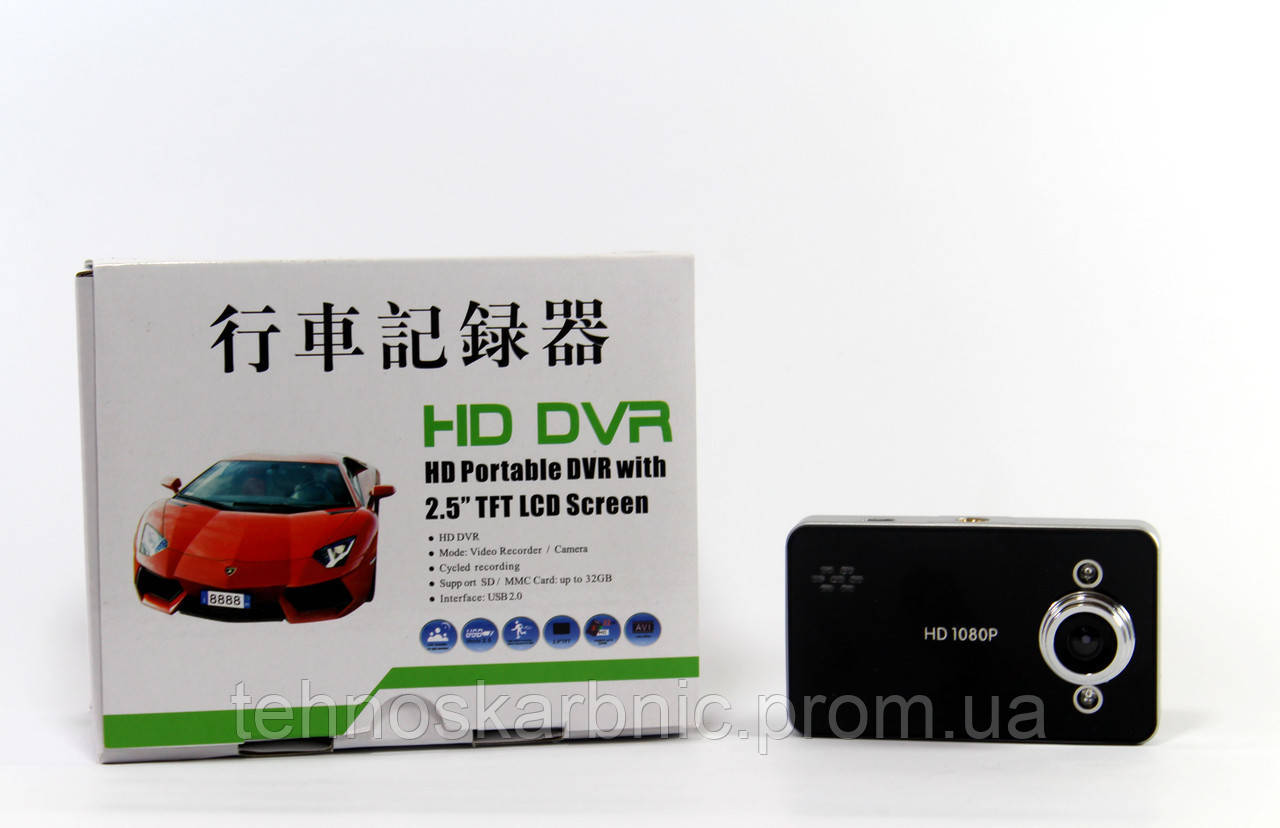 

DVR K6000 B без HDMI (60) в уп. 60шт.