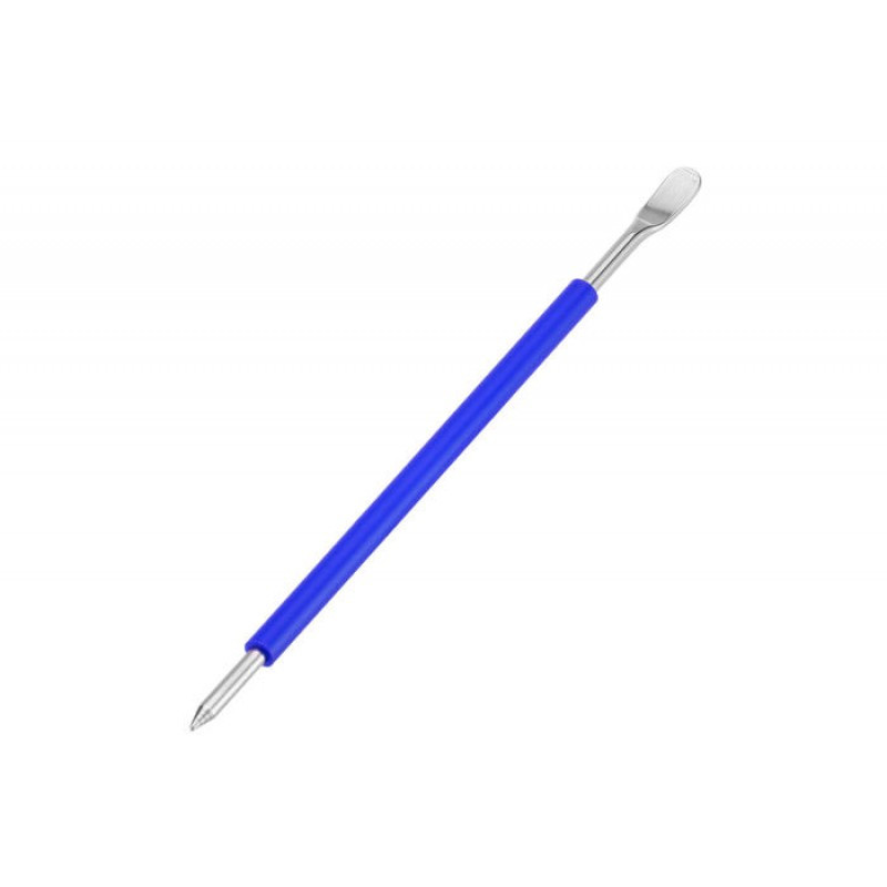 Латте арт кисточка Motta для бариста (перо для рисунков на кофе) Синяя