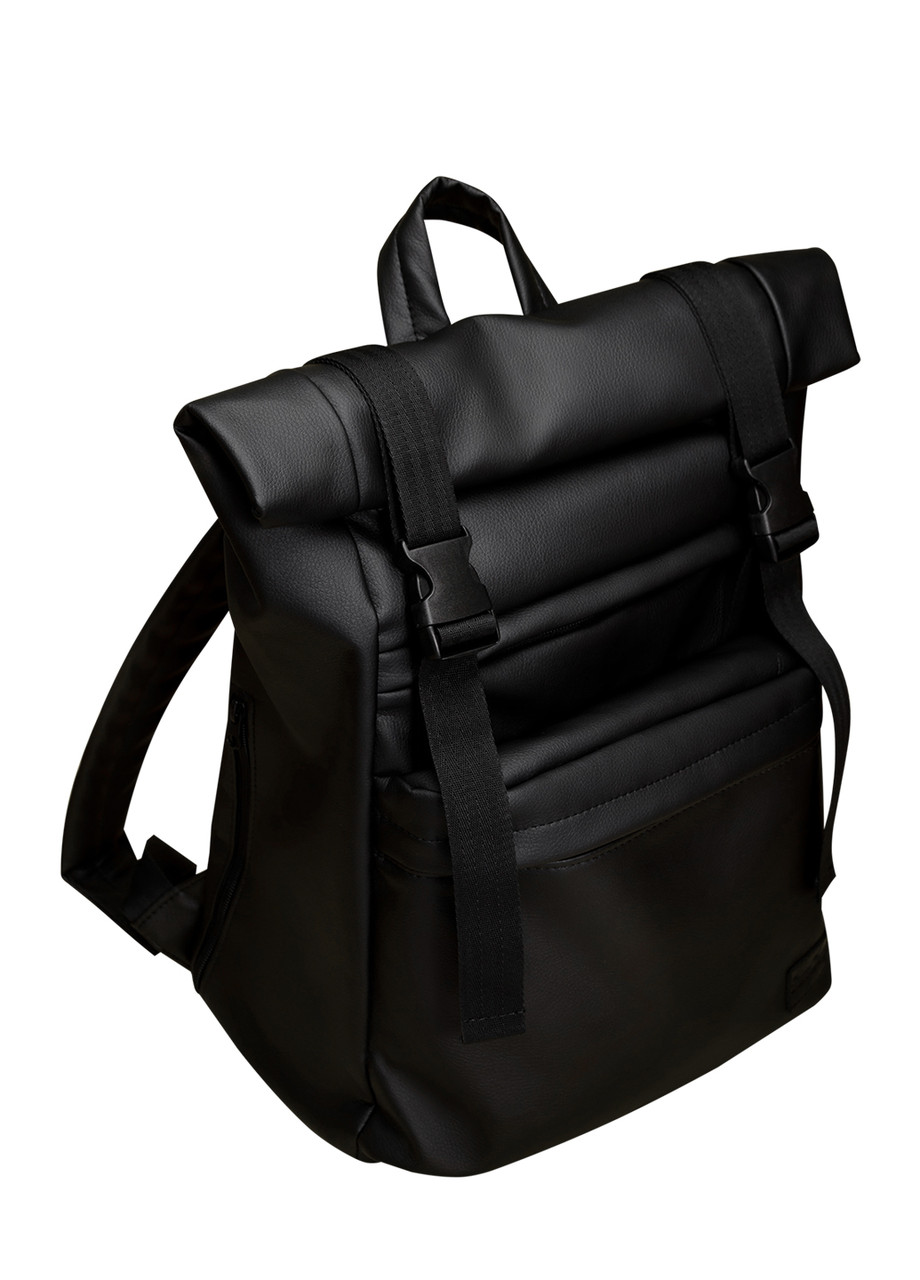 

Рюкзак ролл Sambag унисекс RollTop LTHm Черный (24231001m)