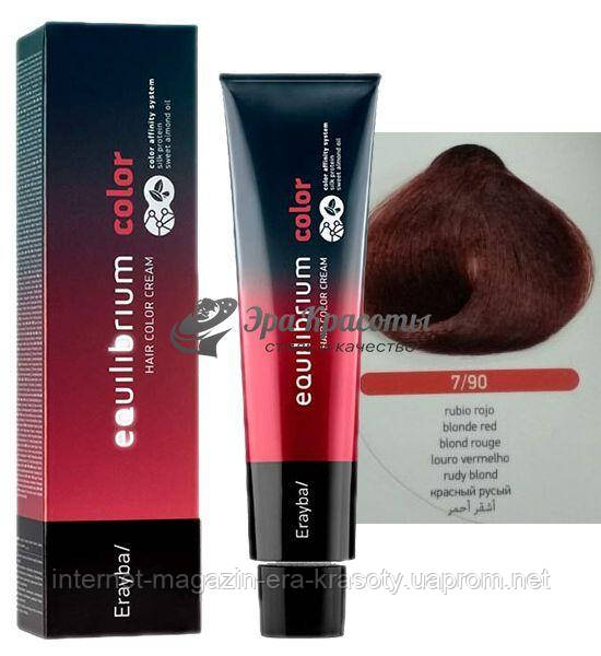 

Крем-краска для волос 7/90 красный русый Erayba Equilibrium Hair Color Cream, 120 мл