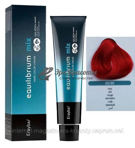 

Крем-краска для волос 0/90 красный Erayba Equilibrium Hair Color Cream, 120 мл