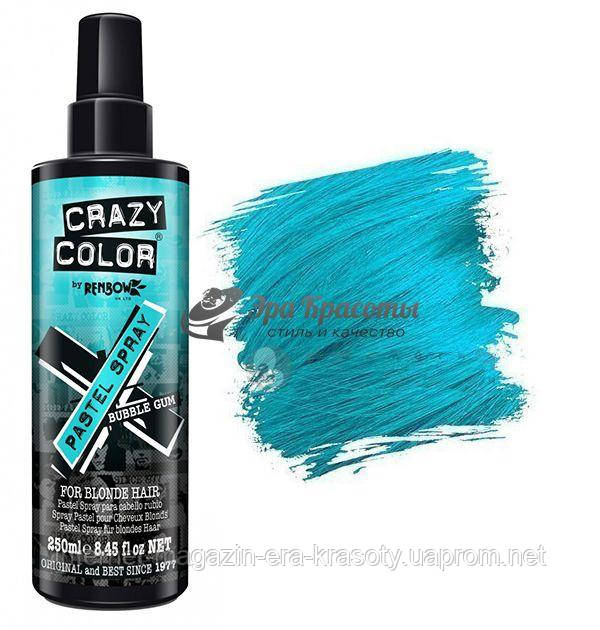 

Спрей пастель пигмент прямого действия Бирюзовый Pastel Spray Bubblegum Crazy Color Osmo, 250 мл