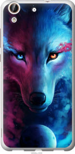 

Чехол на Huawei Honor 5A Арт-волк (3999u-456), Розовый