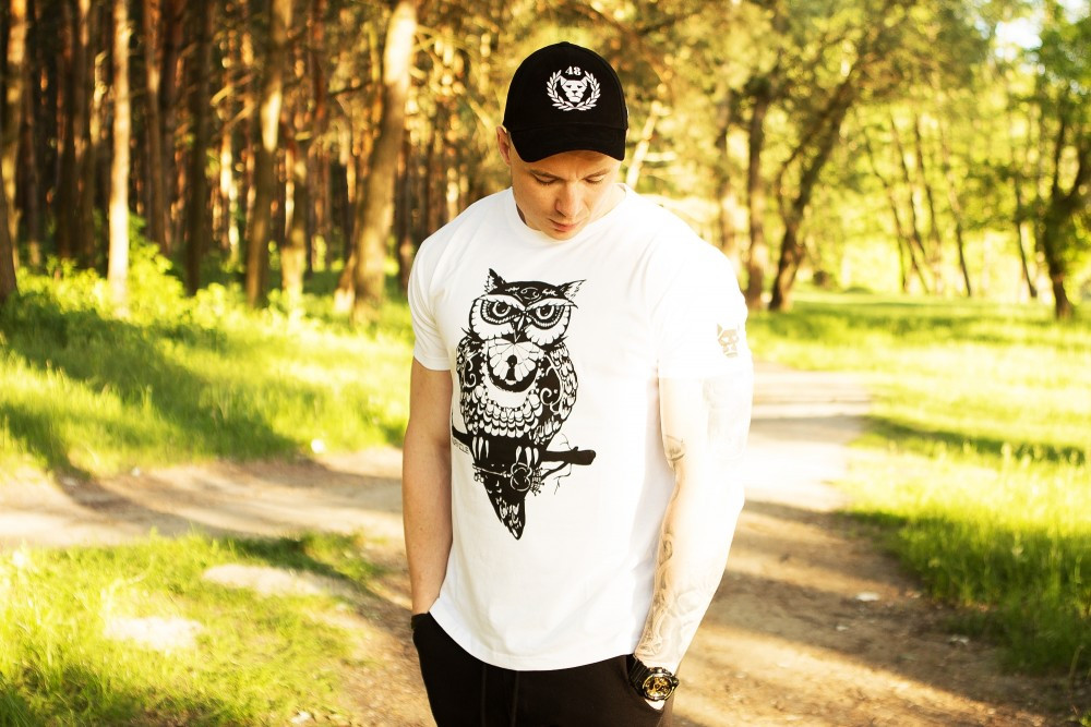 

Футболка Miracle owl white