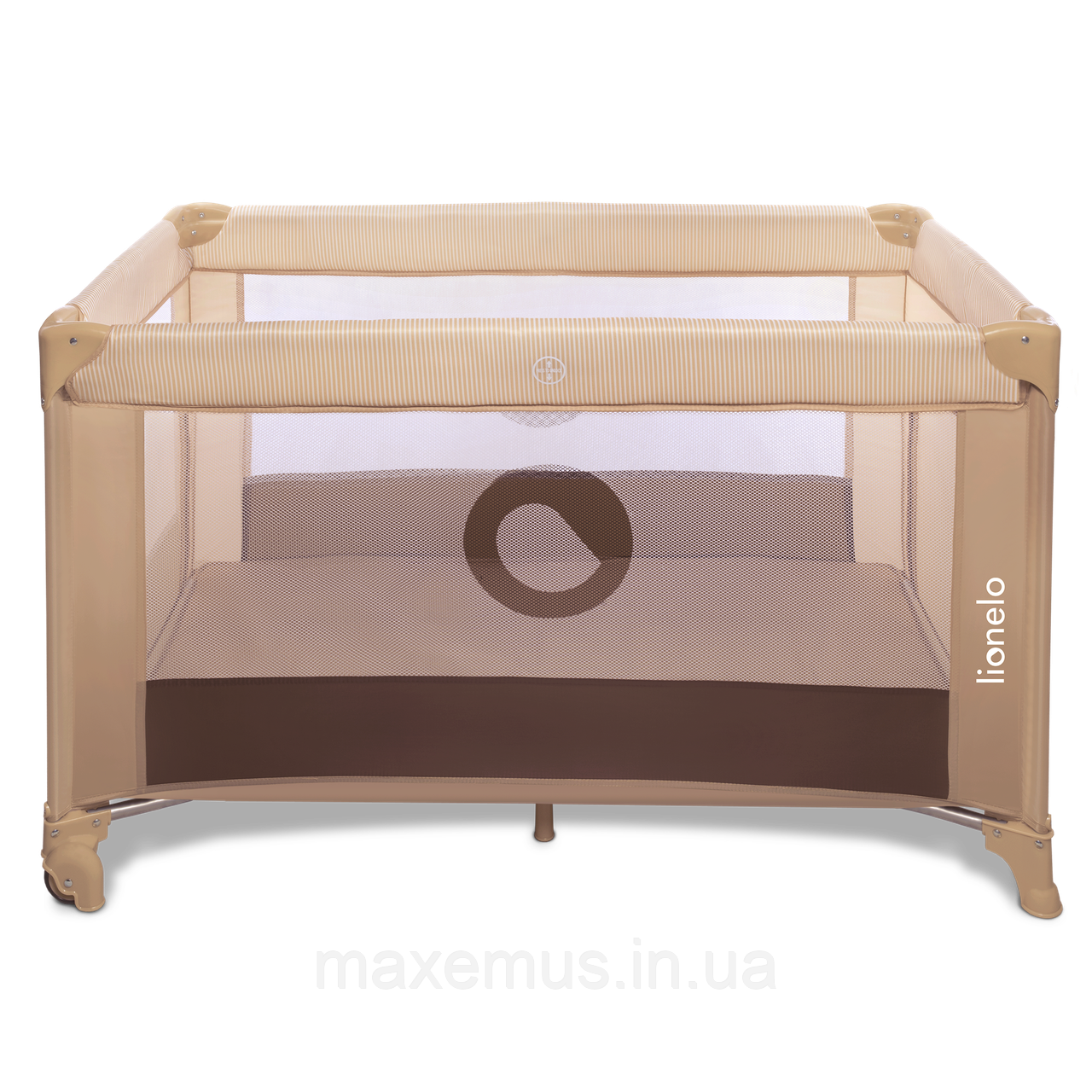 

Манеж Lionelo ADRIAA PLUS BEIGE STRIPES, Бежевый