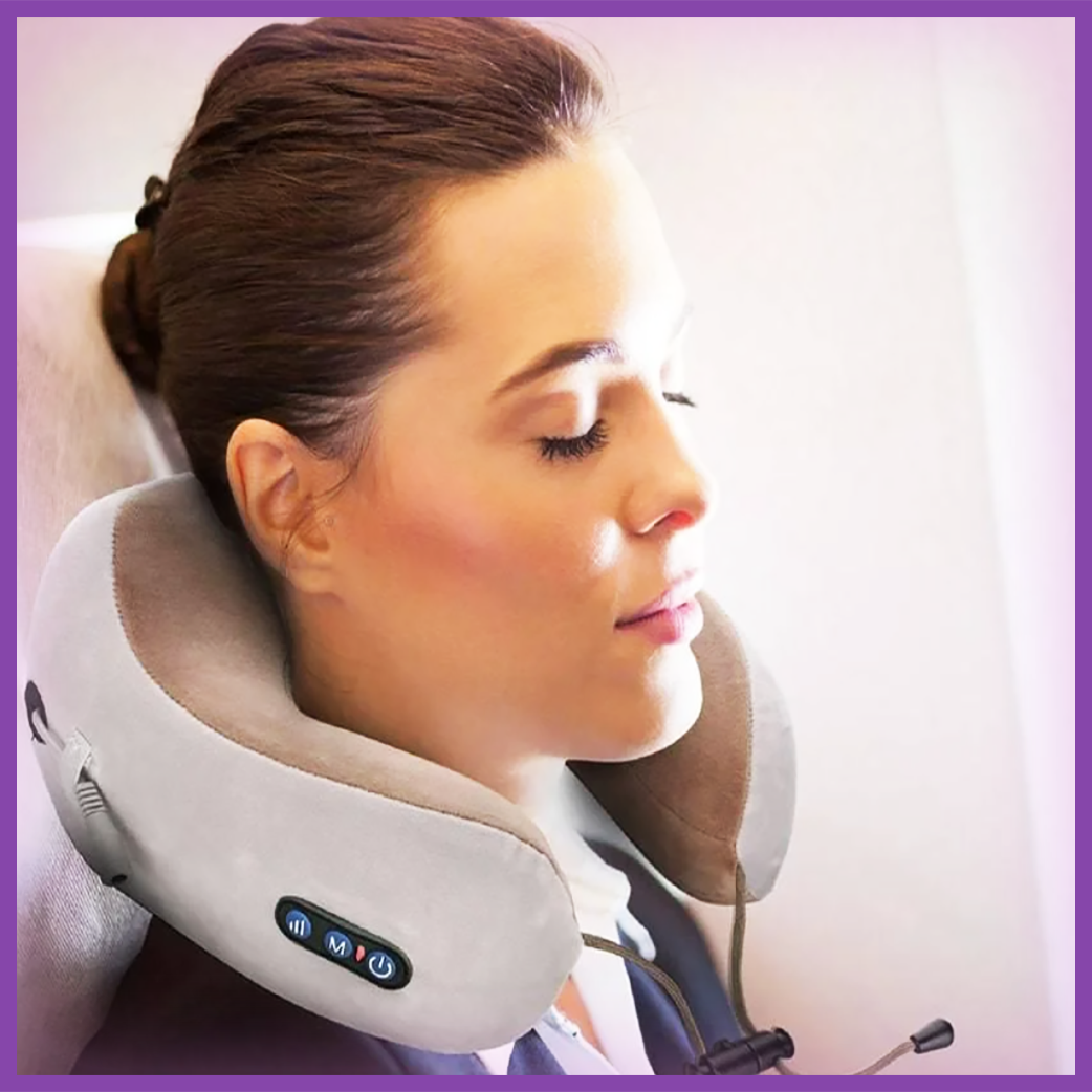 

Массажная подушка для шеи U-shaped massage pillow