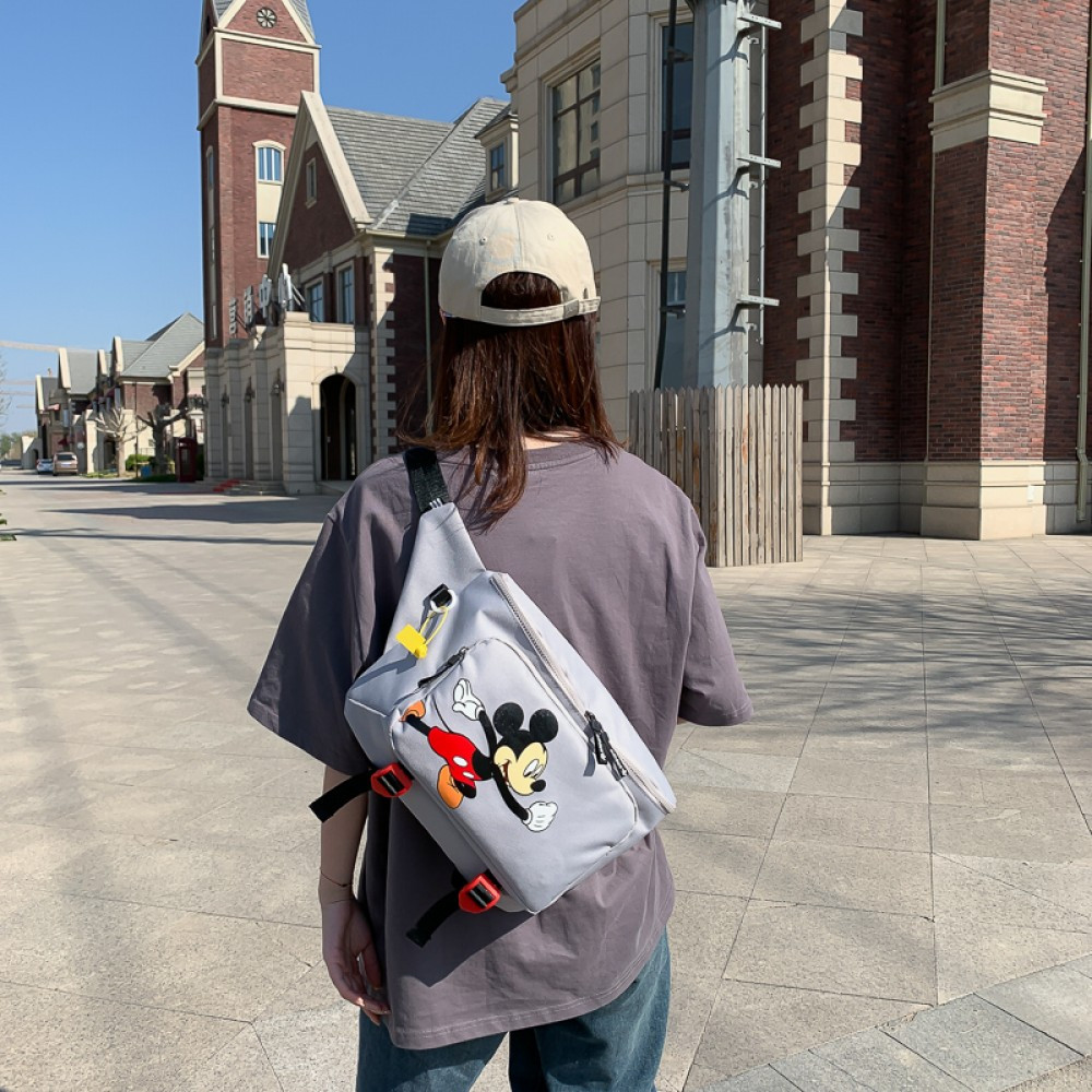 

Сумка, бананка Adidas Mickey Grey, Серый
