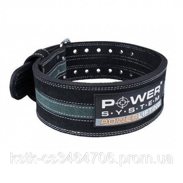 

Пояс для пауэрлифтинга Power Lifting PS-3800 Black-Grey Line L SKL24-145387