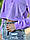 Худі Жіноче вкорочене Intruder Brand бузковий, фіолетовий, фото 3