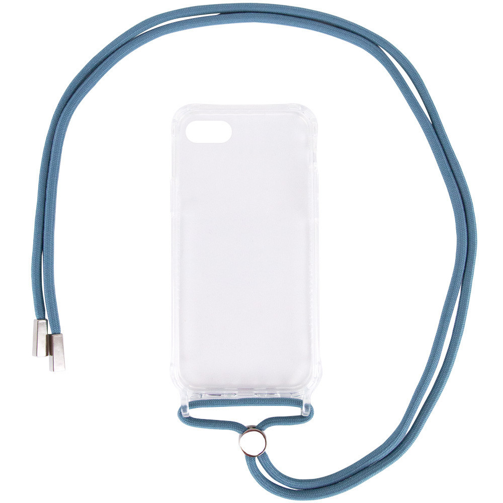 

Чехол TPU Crossbody Transparent для Apple iPhone 7 / 8 / SE (2020)(4.7"), Зеленый / pine green