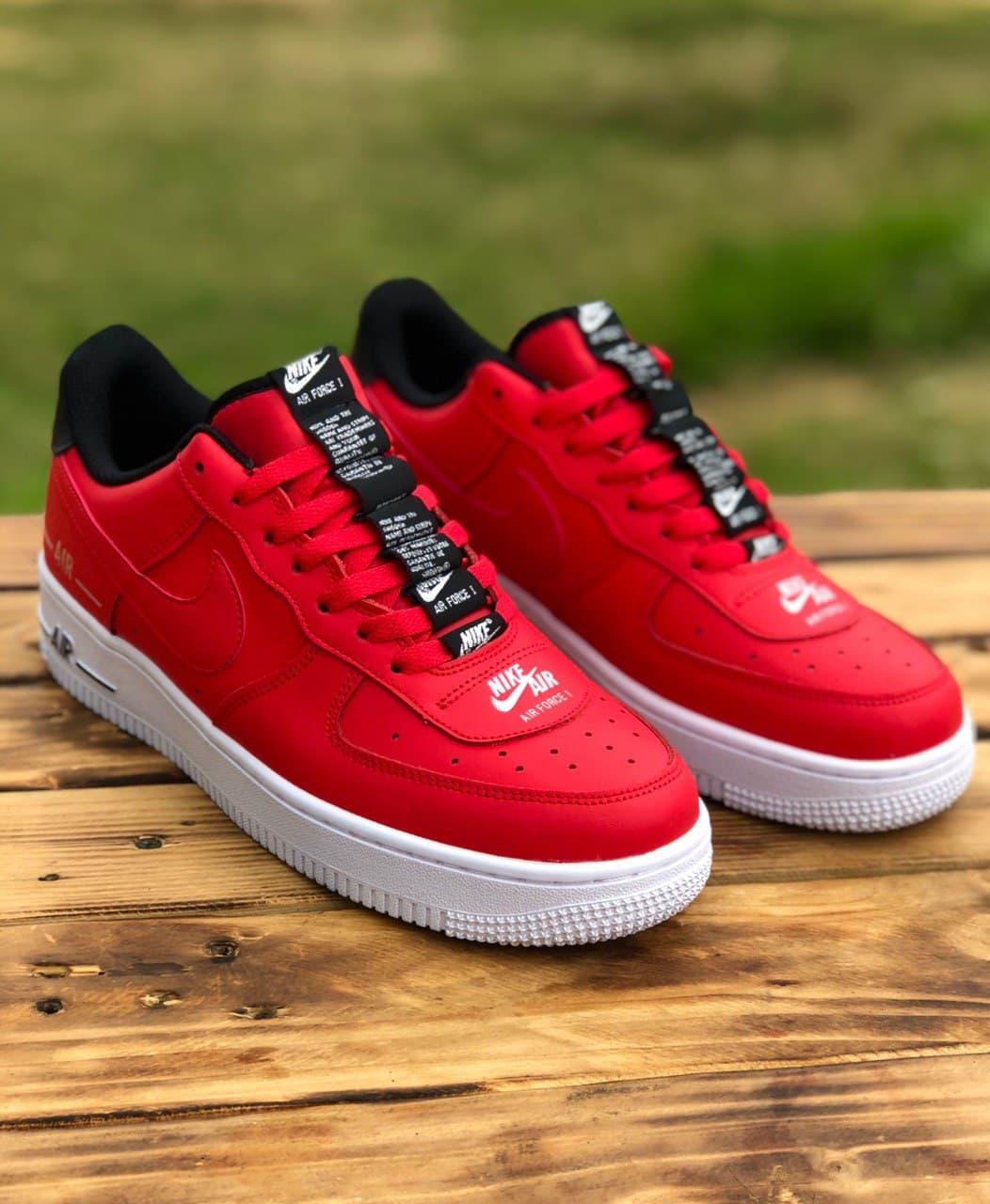 

Мужские кроссовки Nike Air Force Red / Найк Аир Форс Красный 43