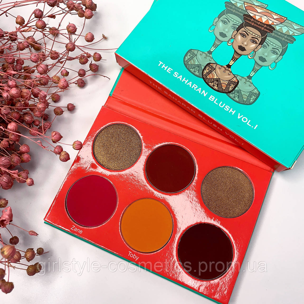 

Тени - румяны Juvia's Place The Saharan Blush Vol.1 - ОРИГИНАЛ