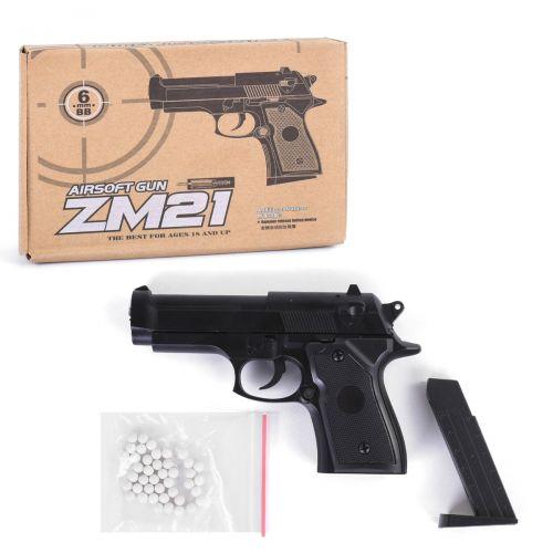 

Пистолет металлический ZM21 ZM21L0027 [avt157948-TSI], Черный