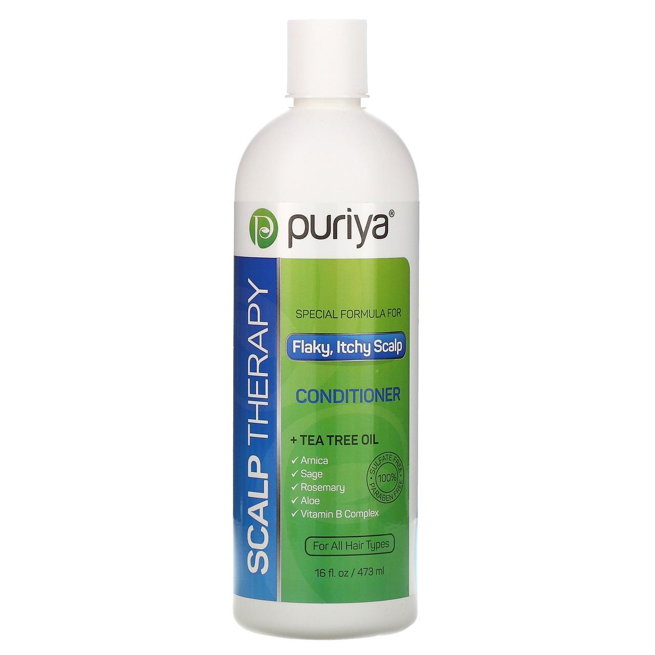 

Puriya, Scalp Therapy Conditioner, For All Hair Types, 16 fl oz (473 ml