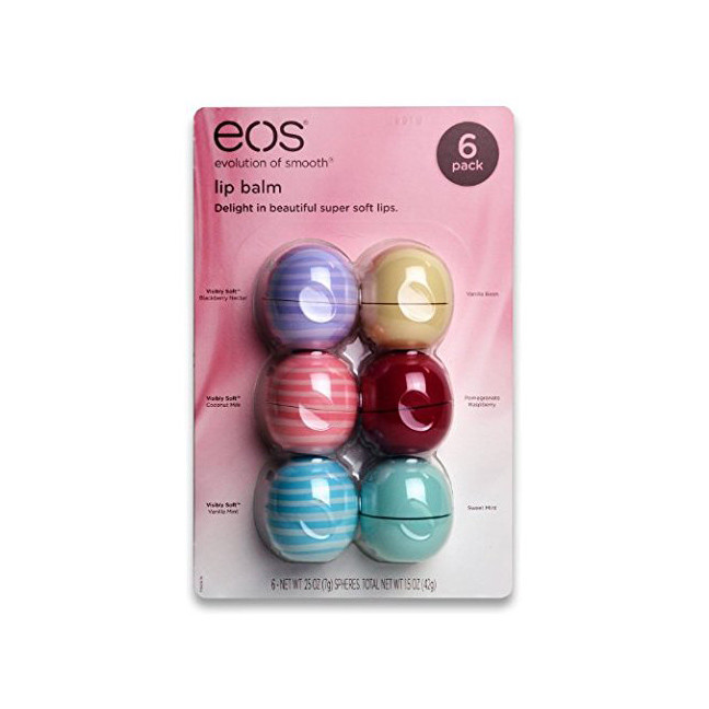 

Набор органических бальзамов для губ EOS Evolution Of Smooth Lip Balm, 6 Piece