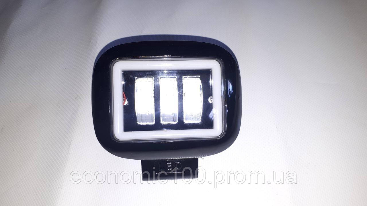 

Фары LED WL-F3B SP дальний свет 30W+COB 10-24V/10LEDx3W/2400Lm черные