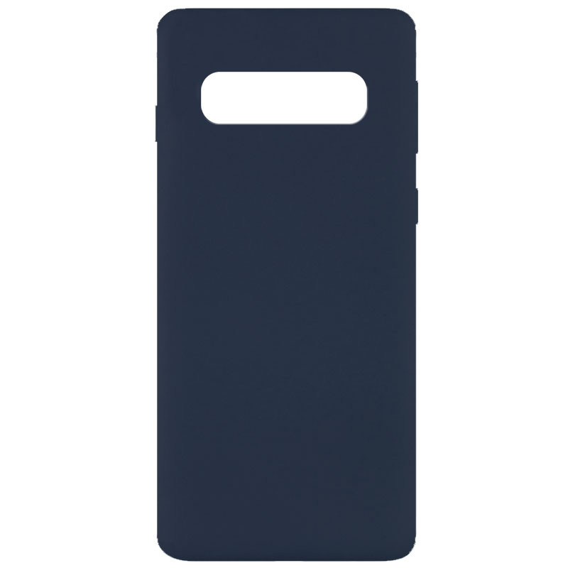 

Чехол Silicone Cover Full without Logo (A) для Samsung Galaxy S10, Синий / midnight blue