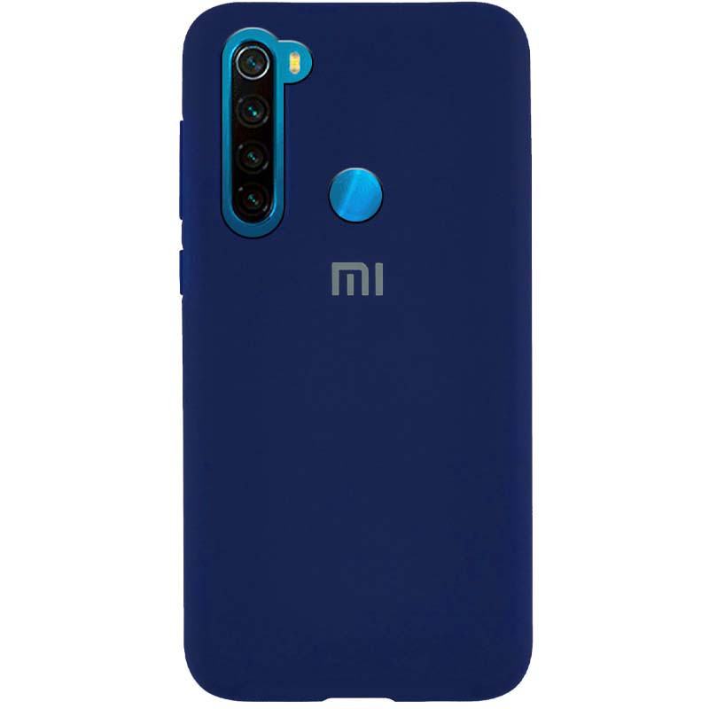 

Чехол Silicone Cover Full Protective (AA) для Xiaomi Redmi Note 8T, Темно-синий / midnight blue