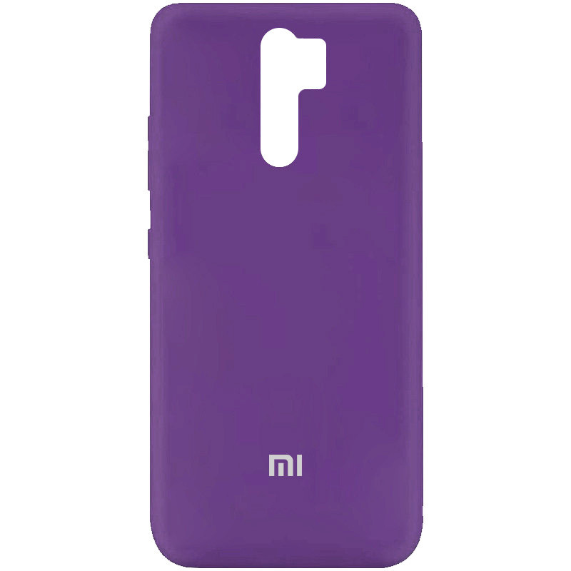 Чехол Silicone Cover My Color Full Protective (A) для Xiaomi Redmi 9, Фиолетовый / purple