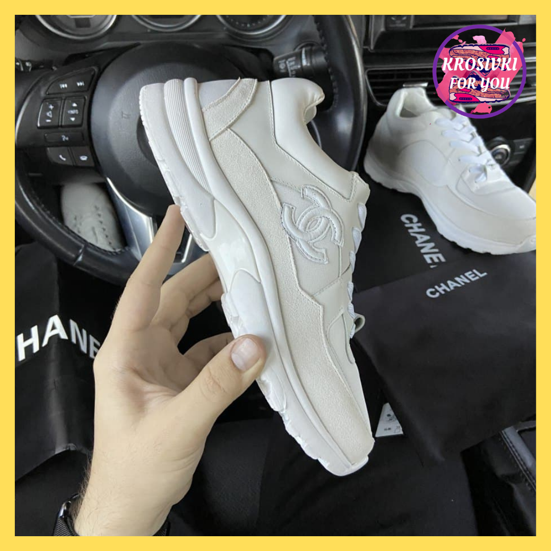 

Женские кроссовки Chanel Sneakers White (Белый)