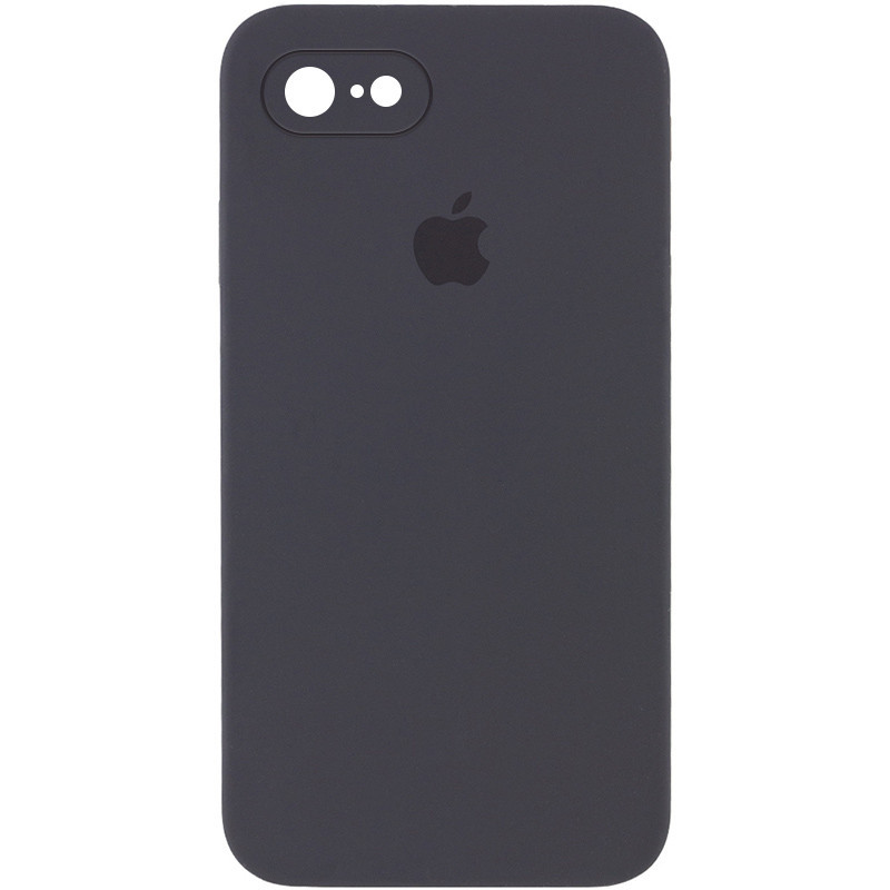 

Чехол Silicone Case Square Full Camera Protective (AA) для Apple iPhone 6/6s (4.7"), Серый / dark gray