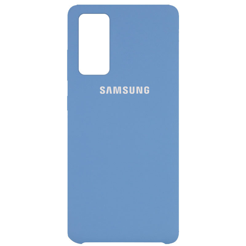 

Чехол Silicone Cover (AAA) для Samsung Galaxy S20 FE, Синий / denim blue