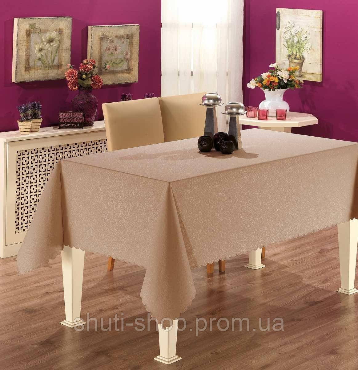 

Скатерть 150 х 220 см Liam Arya AR-TR1005151-Light-brown, Светло-коричневый