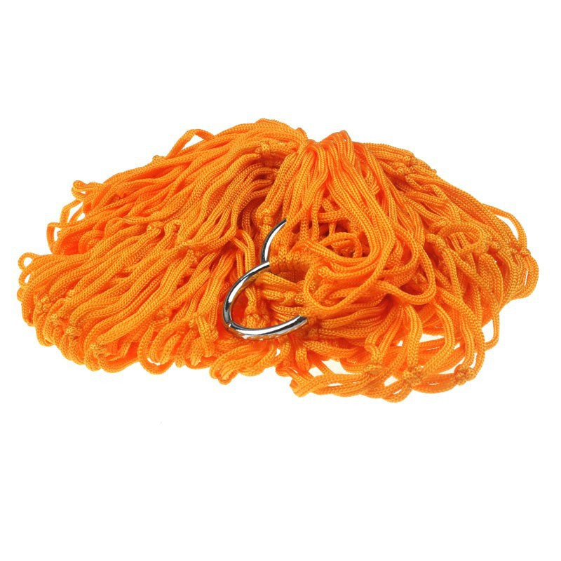 

Гамак сетка на кольцах 270х80см Orange