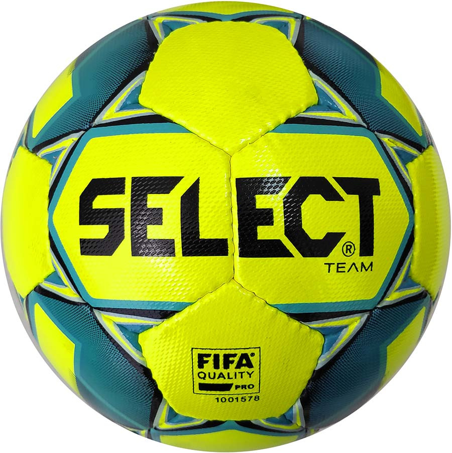 

Мяч футбольный SELECT Team FIFA (016) желт/син, размер 5