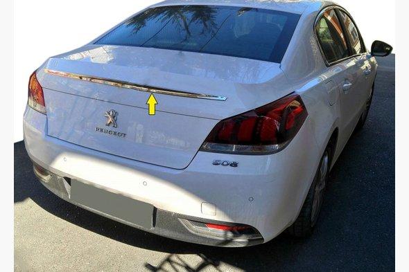 

Верхняя хром планка (нерж) - Peugeot 508 2010-2018 гг.
