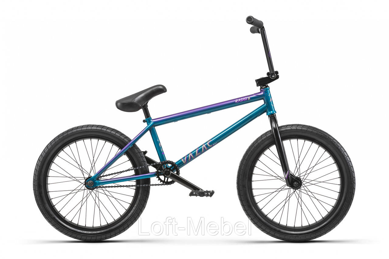 

Велосипед BMX Radio VALAC 20.75 Cyan/Purple Fade