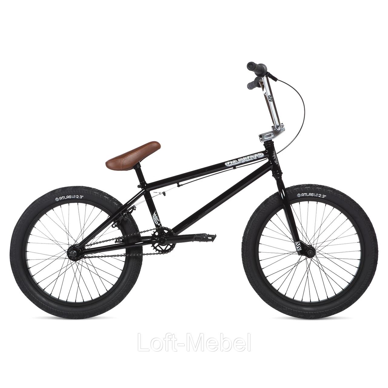 

Велосипед BMX Stolen 2020 Casino 20.25" Classic Black w/ Chrome