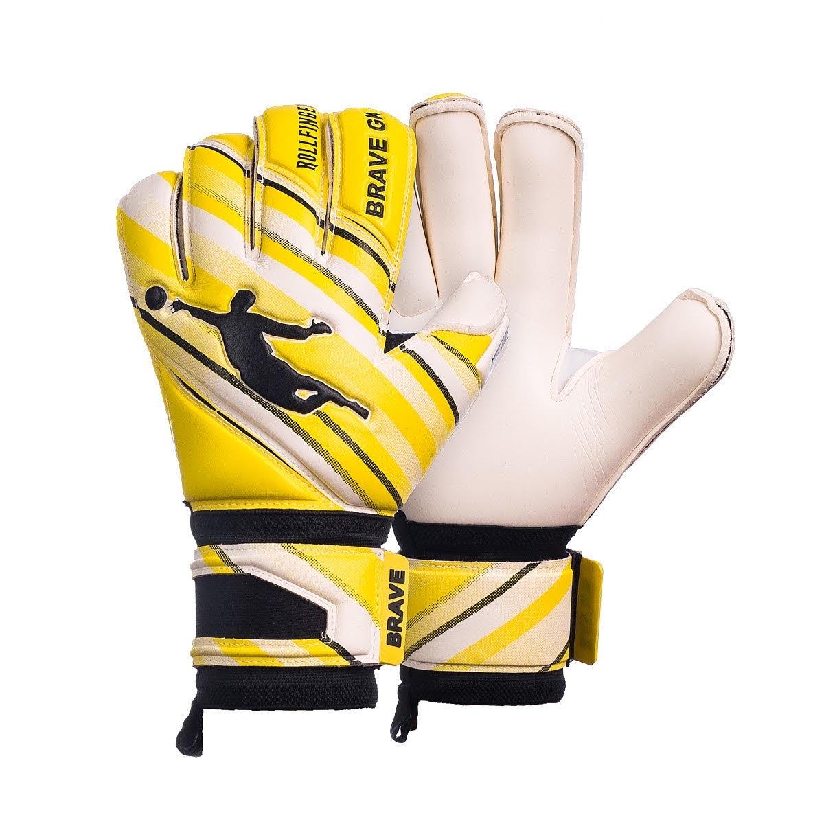 

Перчатки вратарские BRAVE GK PHANTOME YELLOW/WHITE NEW p.8