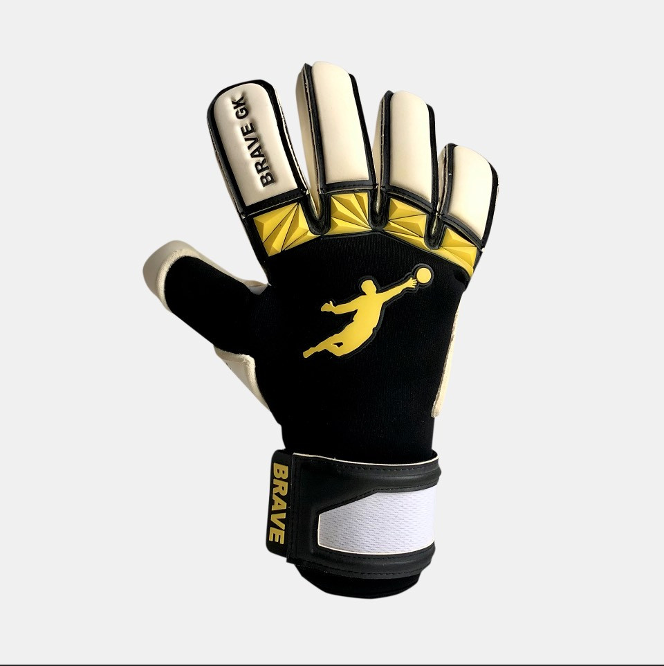 

Перчатки вратарские BRAVE GK UNIQUE 2.0 YELLOW/BLACK p.9