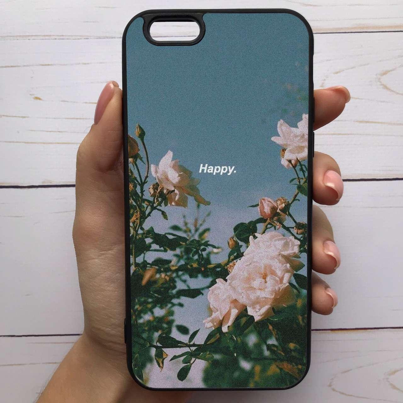 

Чехол Mood для iPhone 6/6s с рисунком Happy SKL68-284364, Разные цвета