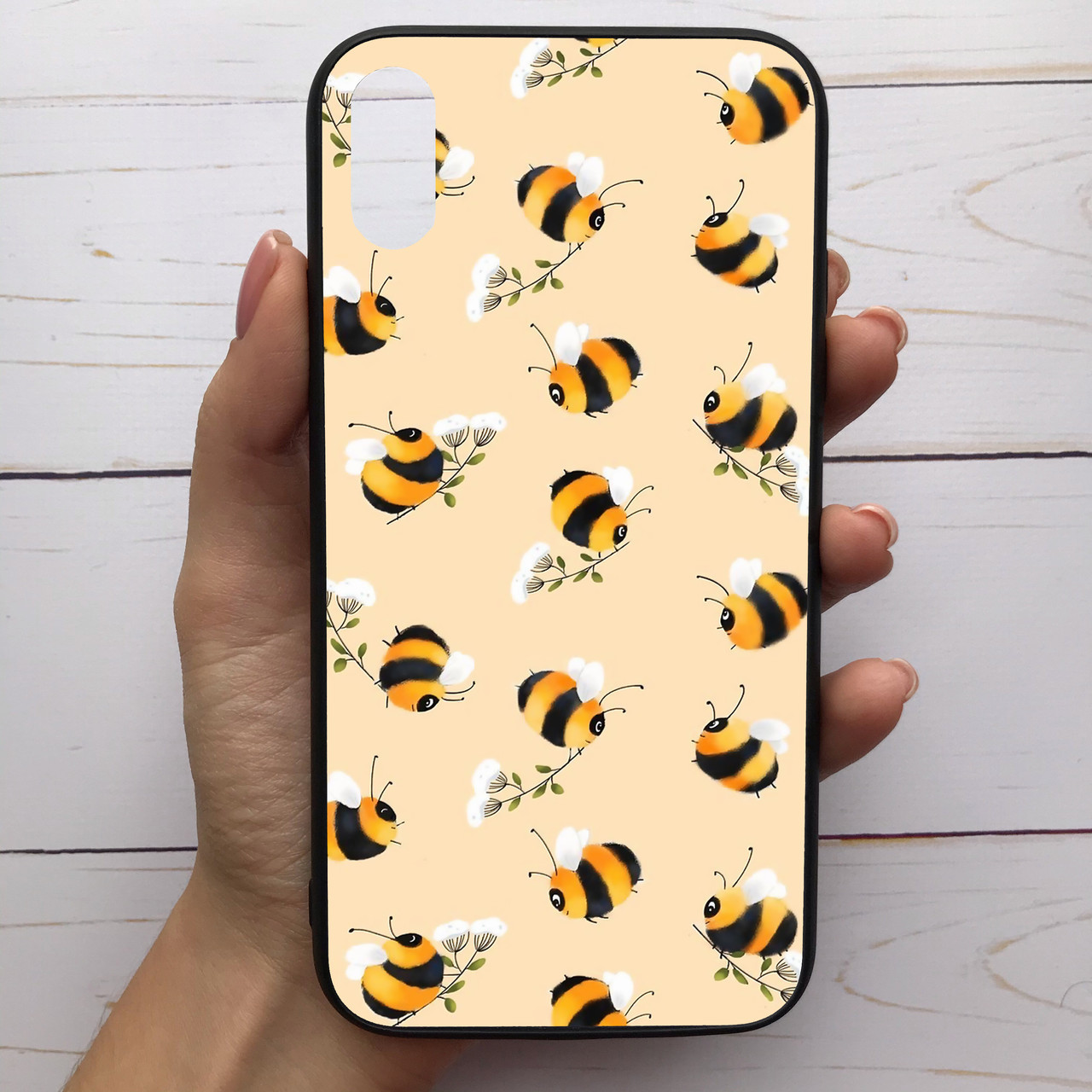 

Чехол Mood для iPhone Xs Max с рисунком Пчелки SKL68-287542, Разные цвета