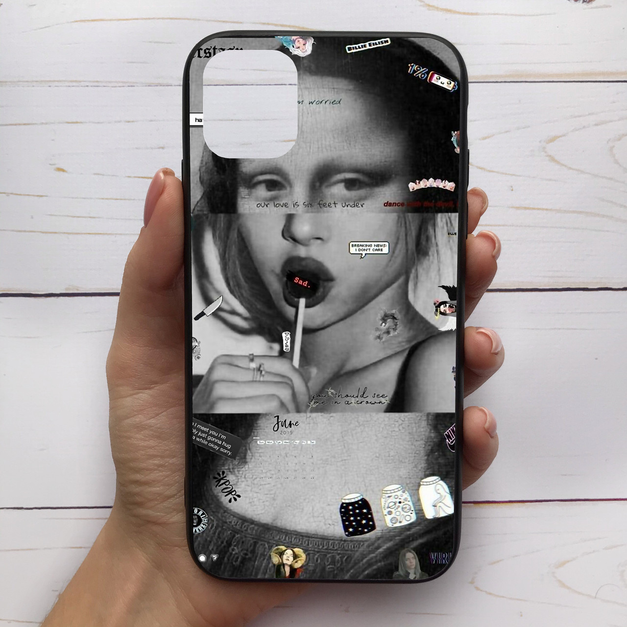 

Чехол Mood для iPhone 11 Pro с рисунком Мона Лиза стикеры SKL68-286712, Разные цвета