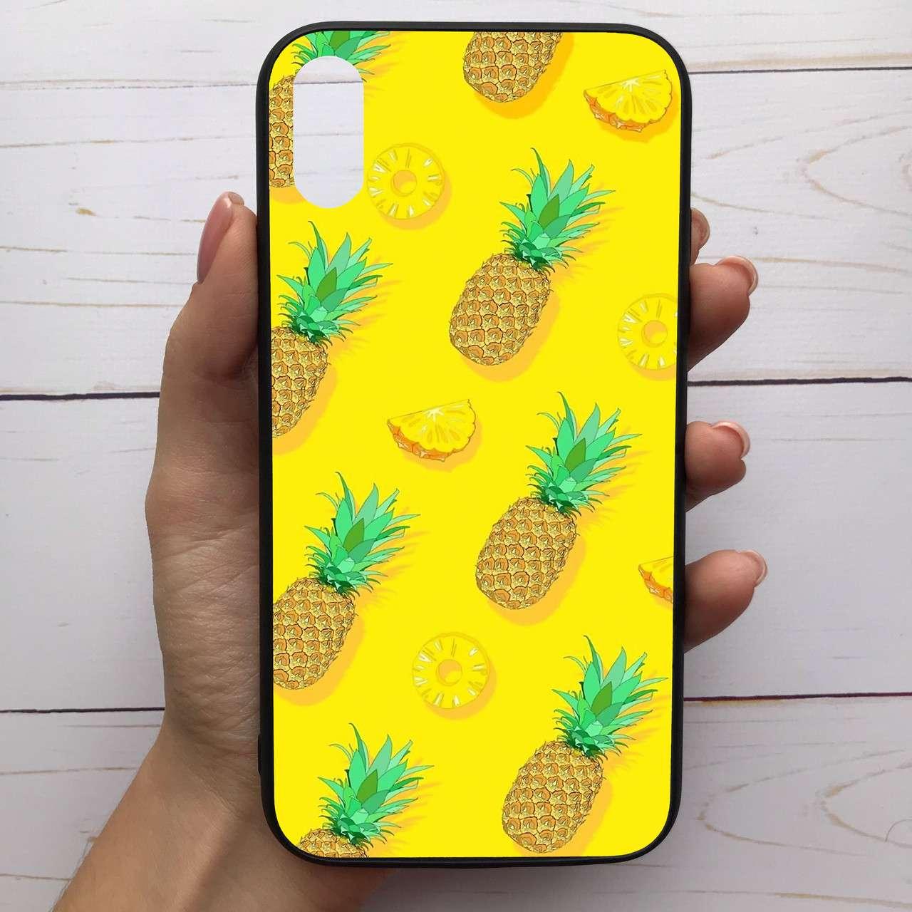 

Чехол Mood для iPhone Xs Max с рисунком Ананасы SKL68-286295, Разные цвета