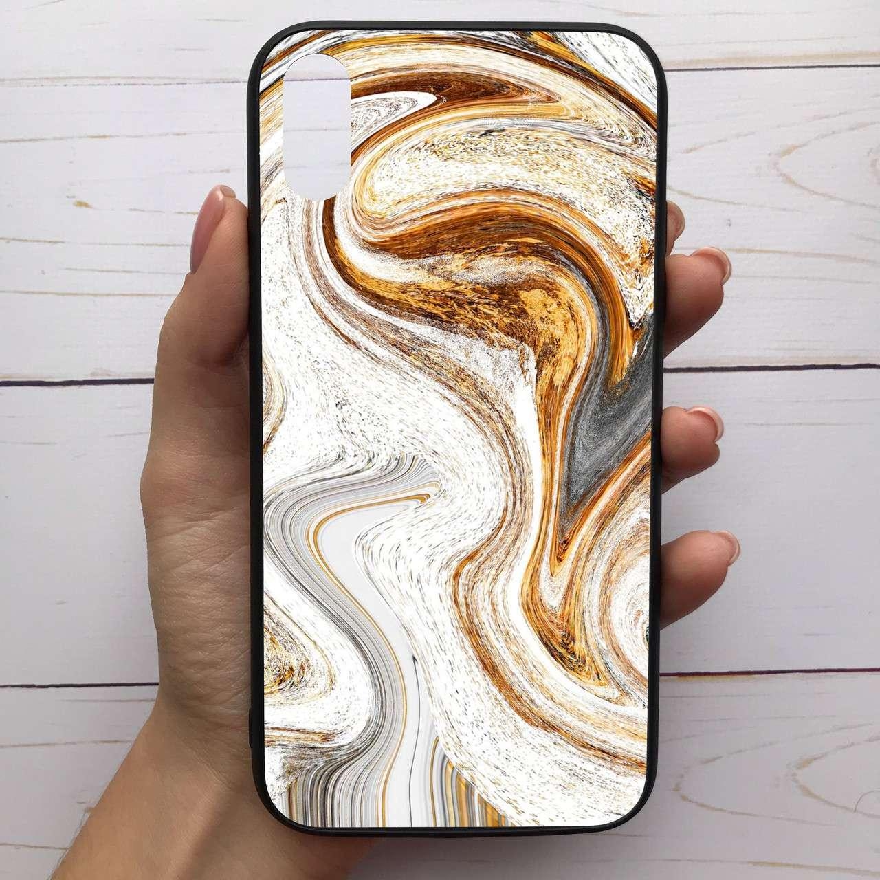 

Чехол Mood для iPhone Xs Max с рисунком Мрамор кисти SKL68-284658, Разные цвета