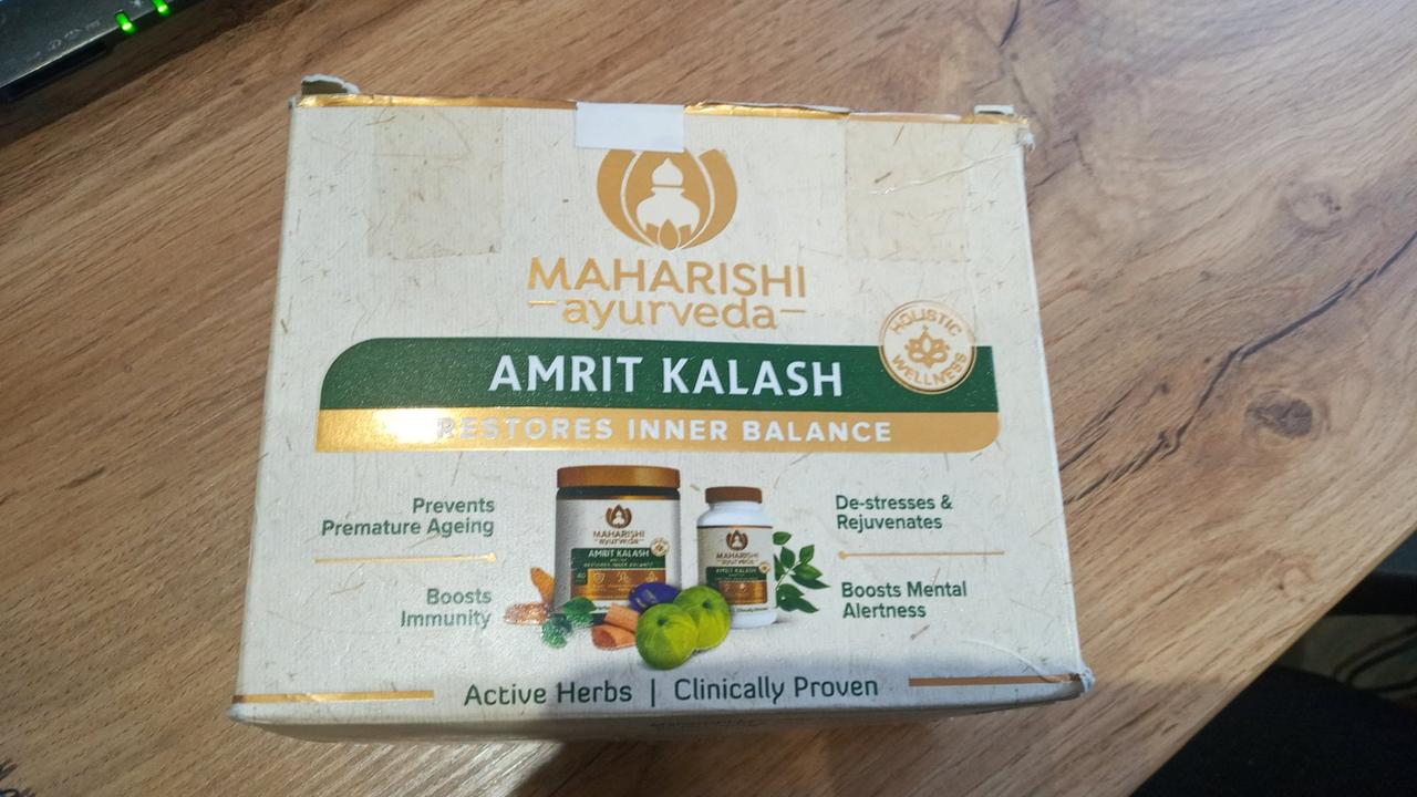 

Махариши Амрит Калаш, Maharishi amrit kalash mak(600gm+60tab). Maharishi