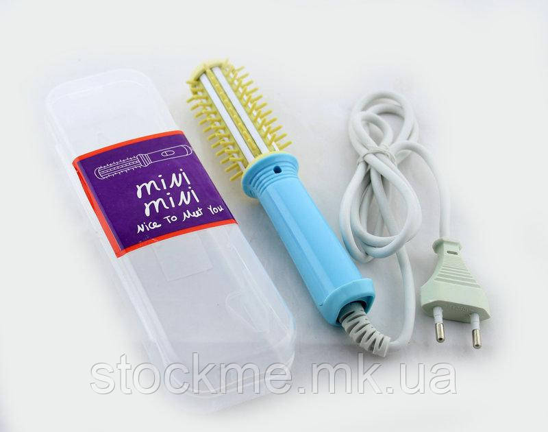 

Мини расческа утюжок - выпрямитель HAIR CURLY MINI для завивки и выпрямления волос