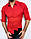 Облягає, еластична сорочка червоного кольору L, XL, XXL, фото 2