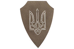 Подставка-щит для шампуров на 8 штук DV - герб Украины, фото 2