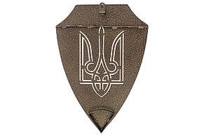 Подставка-щит для шампуров на 8 штук DV - герб Украины, фото 2