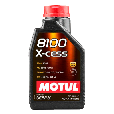 

Моторное масло Motul 8100 X-cess 5W30 1L 368101